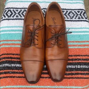 Florsheim Cognac Leather Men's Dress Shoes